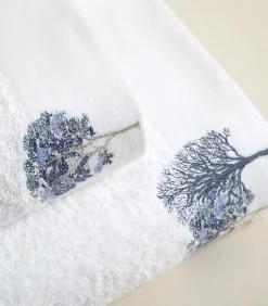 Gezichtshanddoek Aneli 50x90 cm Wit