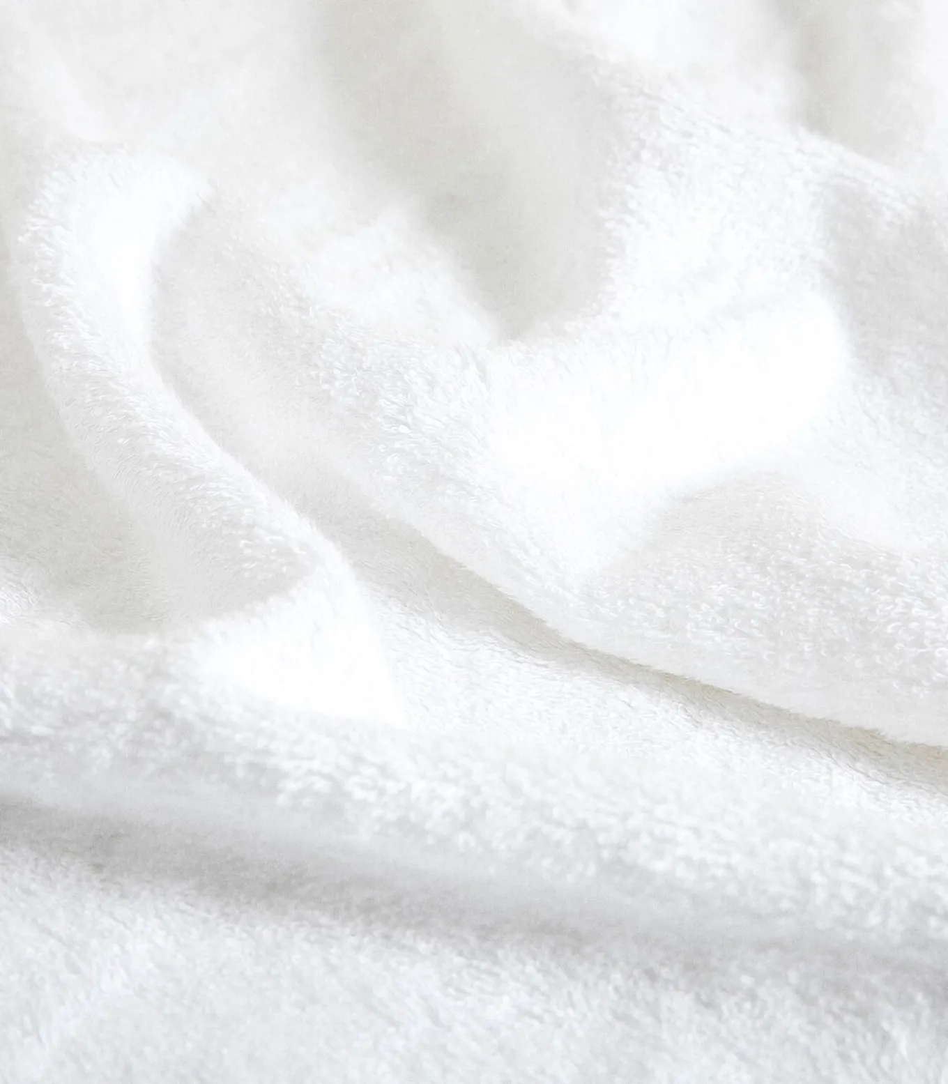 Gezichtshanddoek Solid 50x90 cm Wit