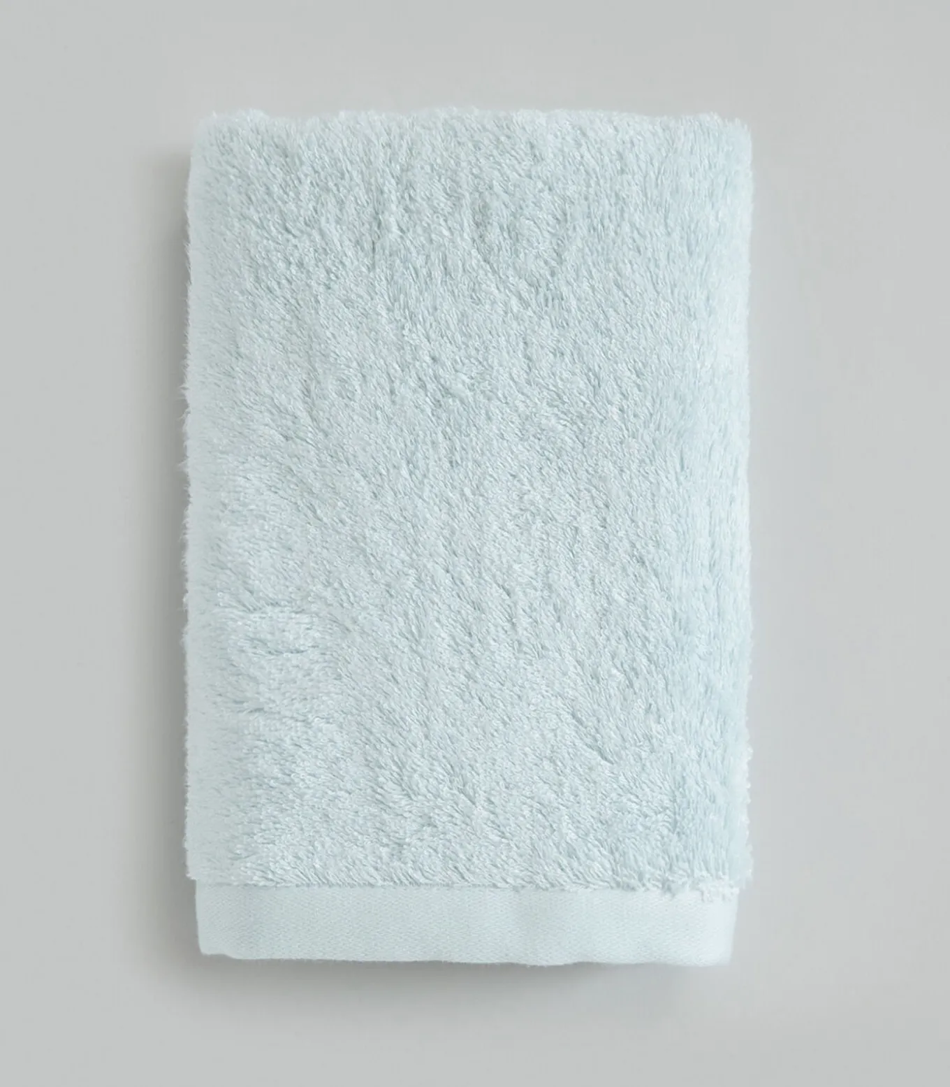 Gezichtshanddoek Solid 50x90 cm Lichtblauw