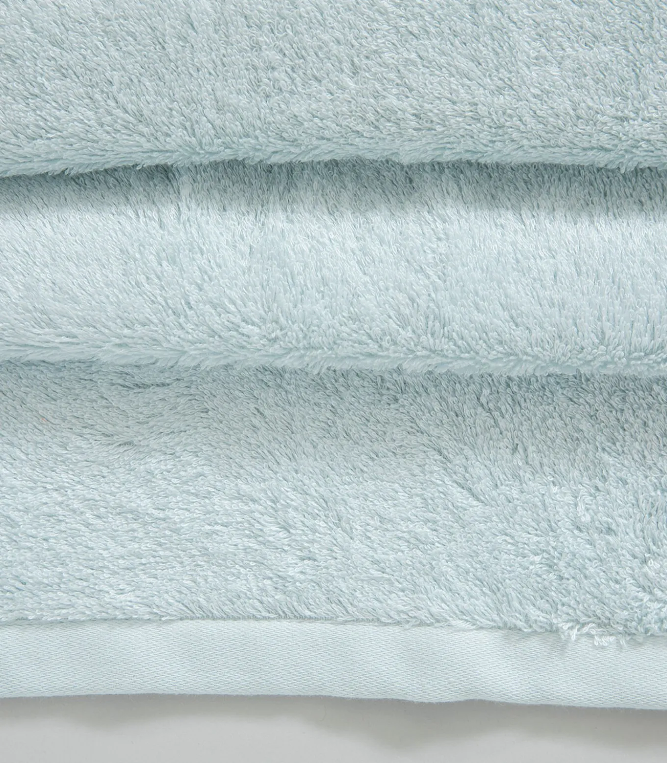 Gezichtshanddoek Solid 50x90 cm Lichtblauw