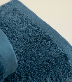 Gezichtshanddoek Solid 50x90 cm Nachtblauw