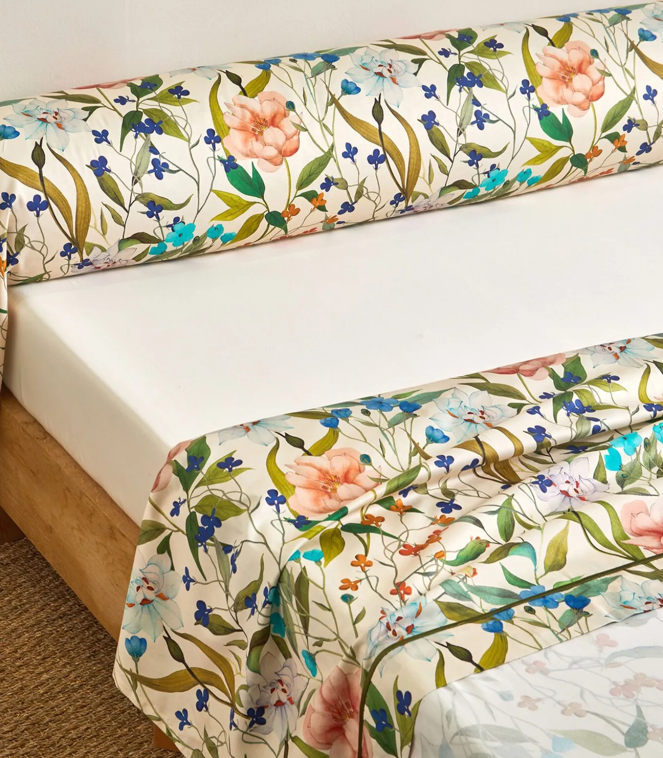 GIARDINO Naturel - Laken Satijn katoen