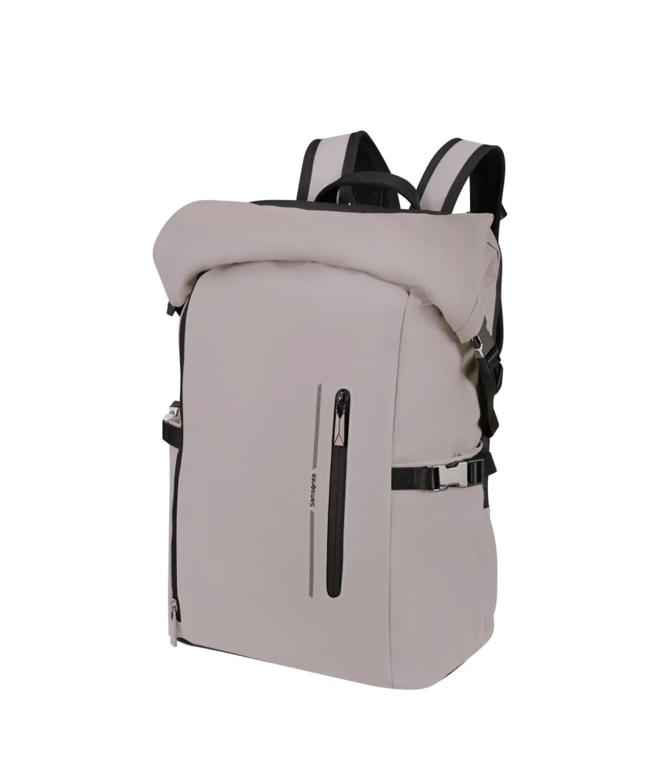 Glam-Go rolltop rugzak met laptopcompartiment 41,5 x 14,5 x 29,5 cm ASH ROSE