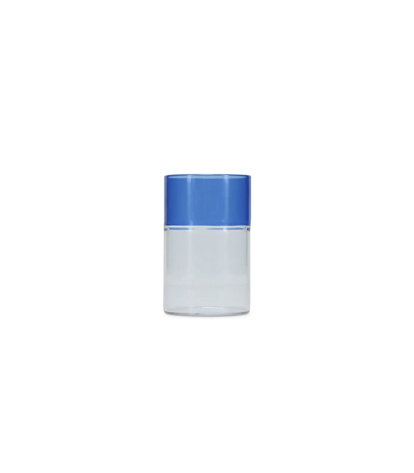 Glas 36,5cl blauw Cruse - set/2
