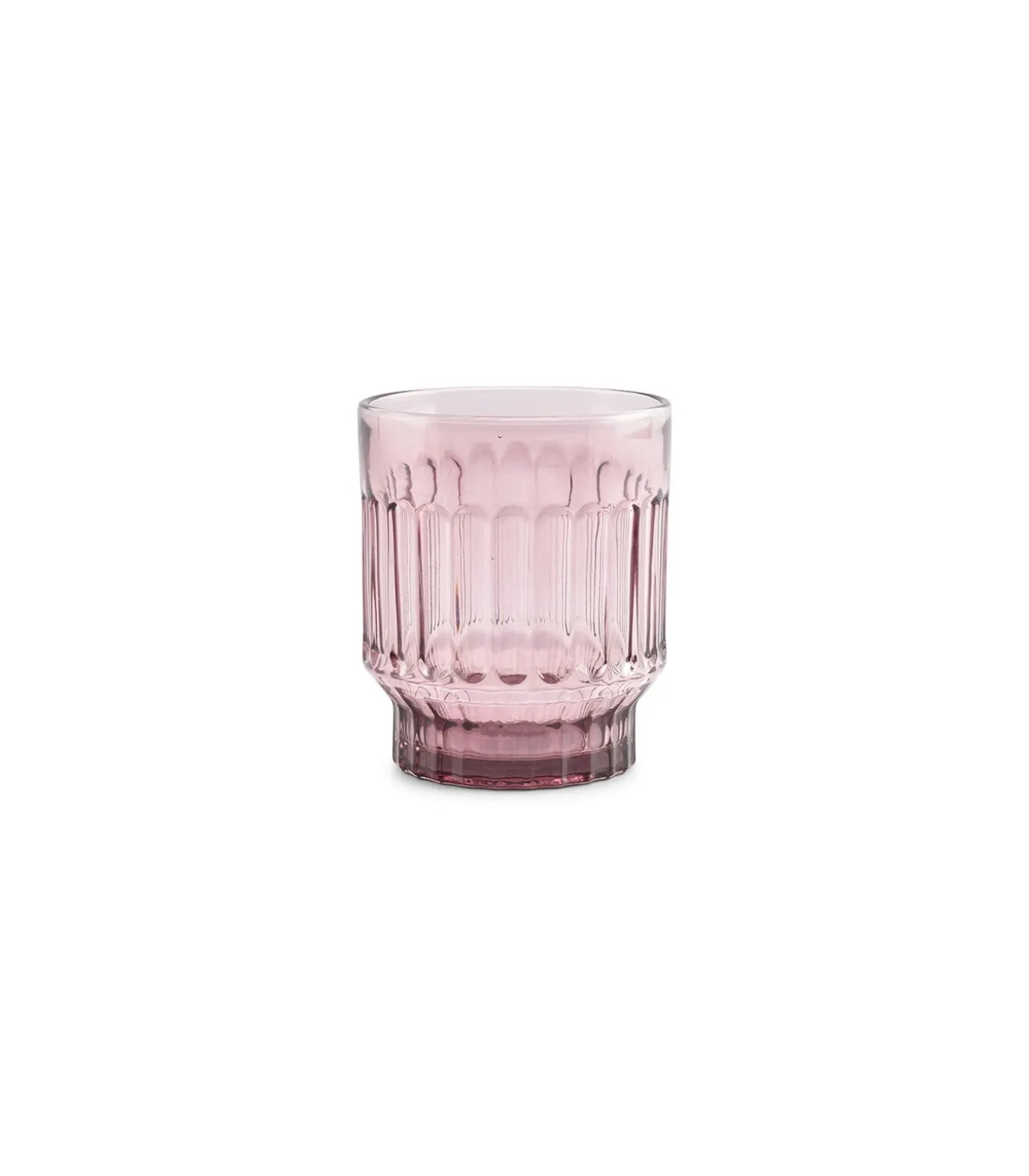 Glas 30cl roze Tone - set/4