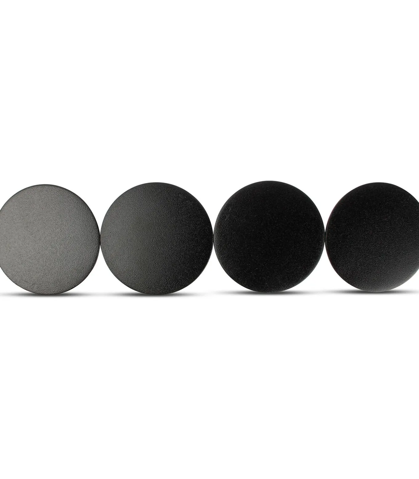 Glasonderzetter zwart Cheers - set/4