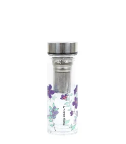 Glazen Theepot 350 ml "par'tea" paars