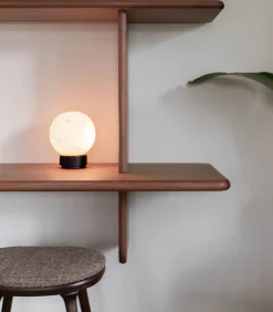 Globe - Tafellamp - Wit