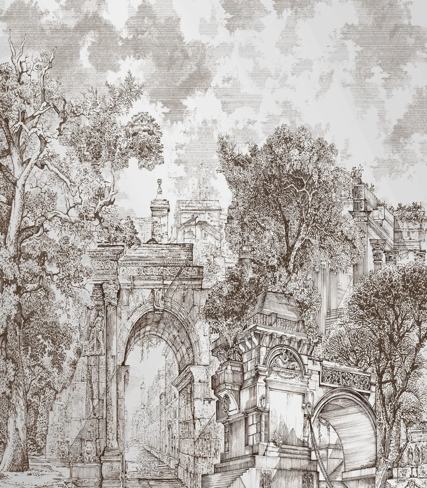 Graham & Brown Fotobehang Rivington Folly Dusk