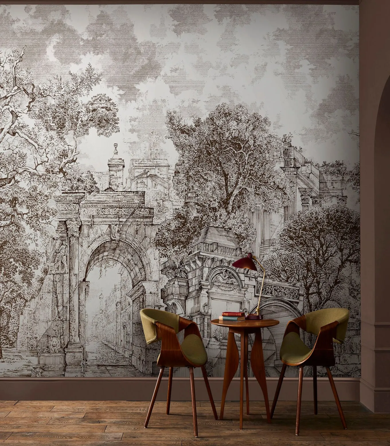 Graham & Brown Fotobehang Rivington Folly Dusk