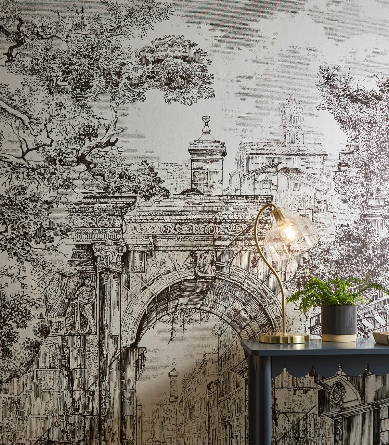 Graham & Brown Fotobehang Rivington Folly Dusk