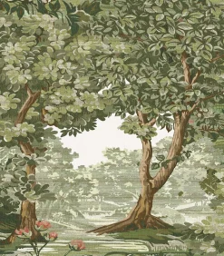 Graham & Brown Vliesbehang Bodenham Spring Sage