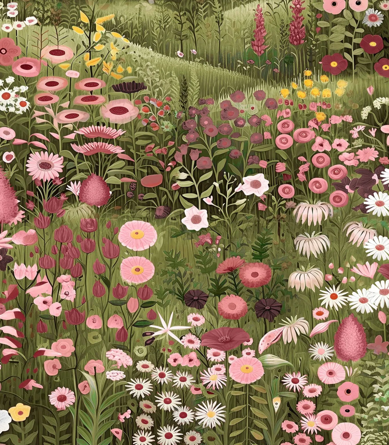 Graham & Brown Vliesbehang Glenwhan Wildflower Spring