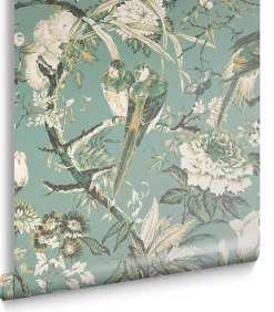 Graham & Brown Vliesbehang Perrow Duck Egg