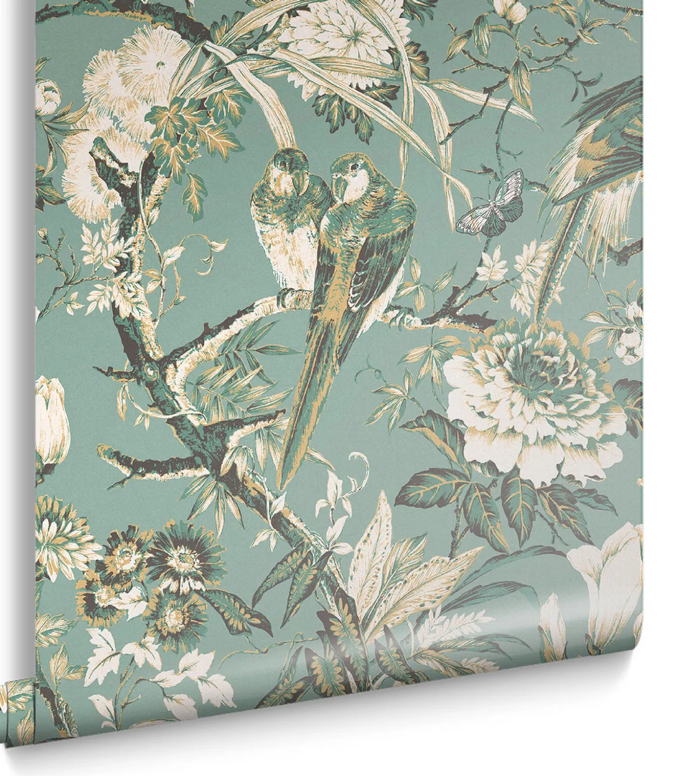 Graham & Brown Vliesbehang Perrow Duck Egg