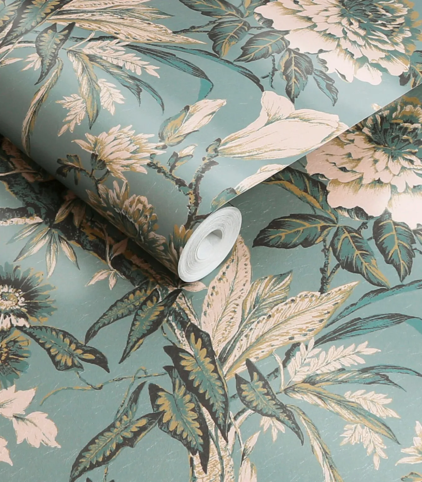 Graham & Brown Vliesbehang Perrow Duck Egg