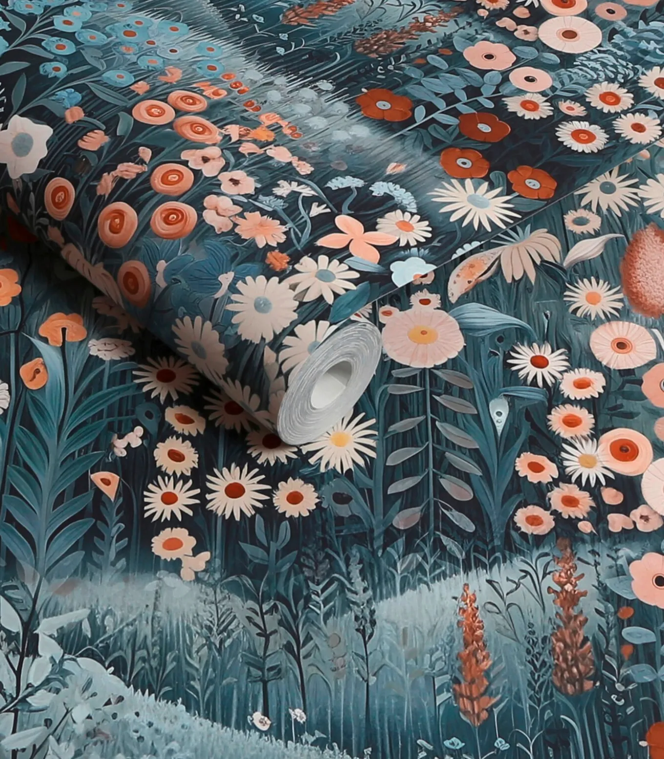 Graham & Brown Vliesbehang Glenwhan Wildflower Midnight