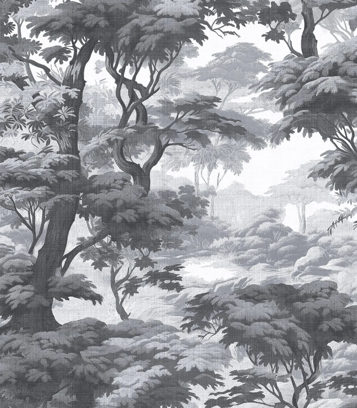 Graham & Brown Vliesbehang Bobart's Garden Monochrome