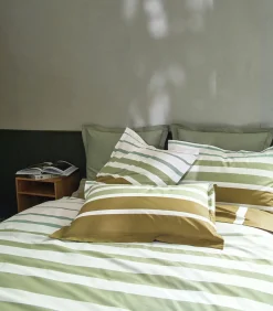 GRAND LARGE Kaki - Laken Perkaal Katoen