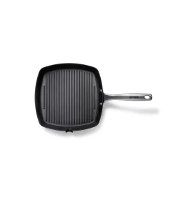 Grillpan Gietijzer 28 x 28 cm Cast Iron - alle warmtebronnen - Inductie