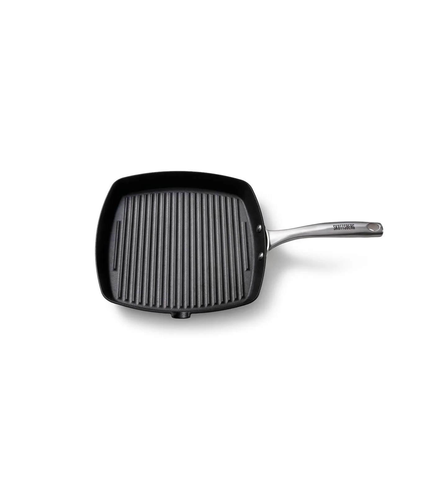 Grillpan Gietijzer 28 x 28 cm Cast Iron - alle warmtebronnen - Inductie