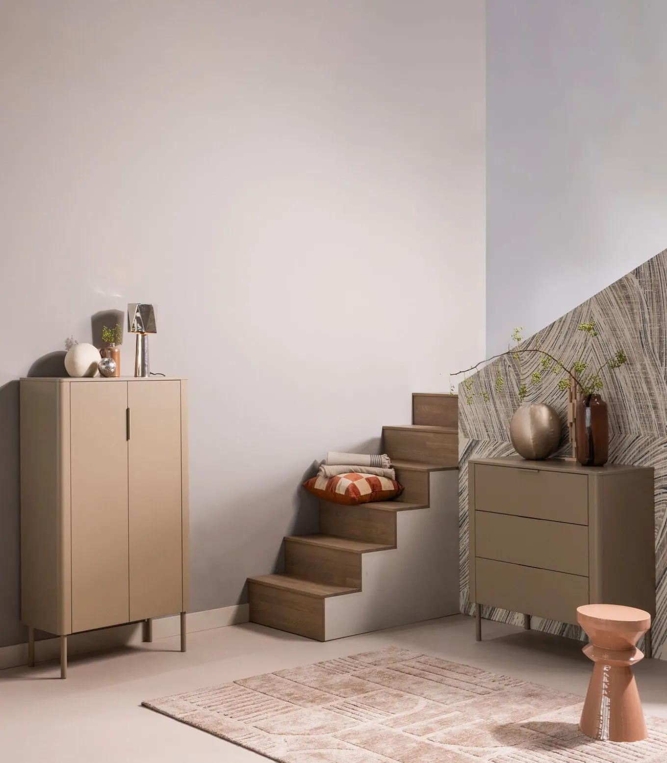 Gunnar Ladekast - Grenen - Mud - 93x94x52