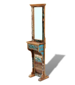 Halspiegel 47x23x180 cm massief gerecycled hout