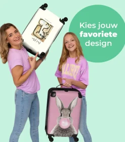 Handbagage Koffer met 4 wielen en TSA slot (Kunst - Abstract - Paul Klee - Vintage)