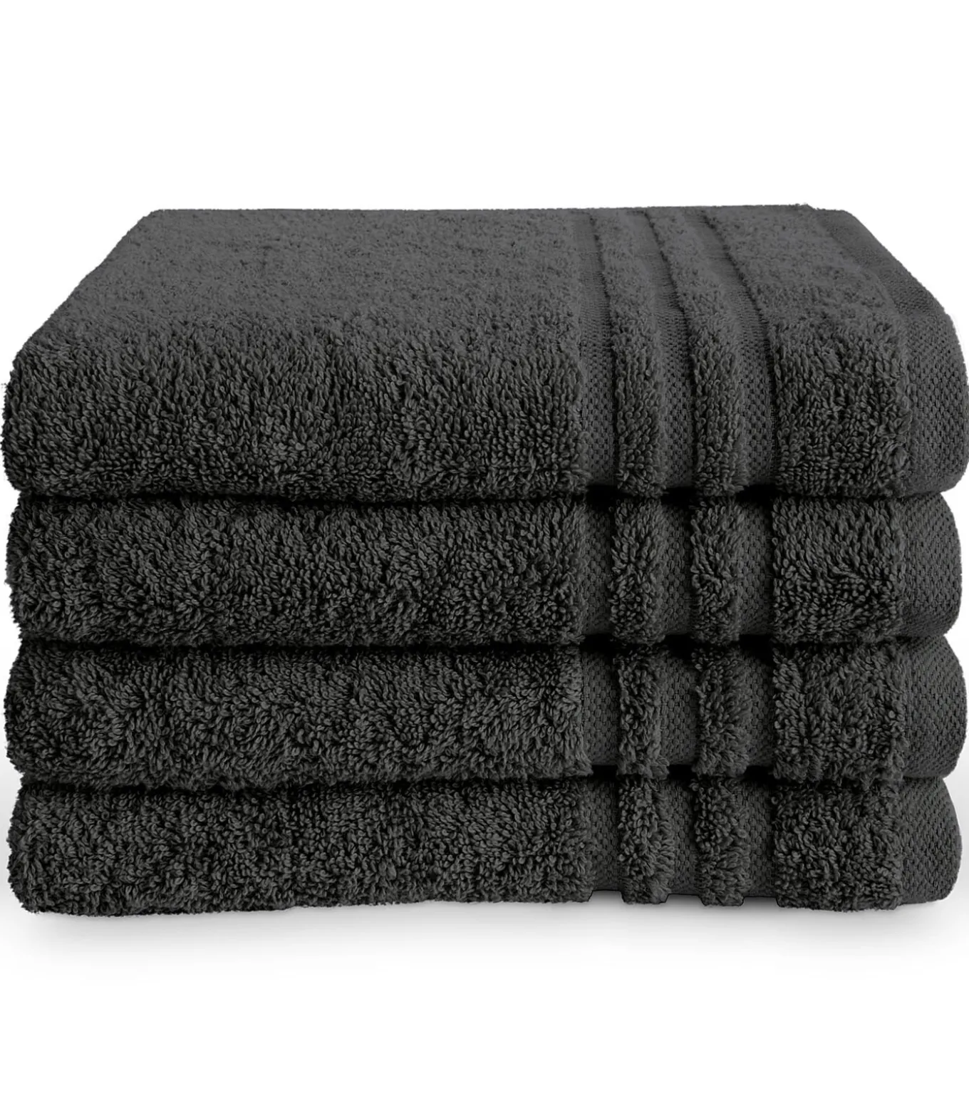 Handdoek 50 x 100 Antraciet - 6 stuks