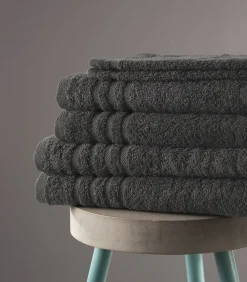 Handdoek 50 x 100 cm Antraciet - 10 stuks