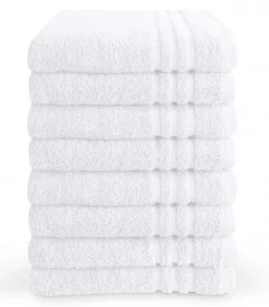 Handdoek 50 x 100 cm Wit - 10 stuks