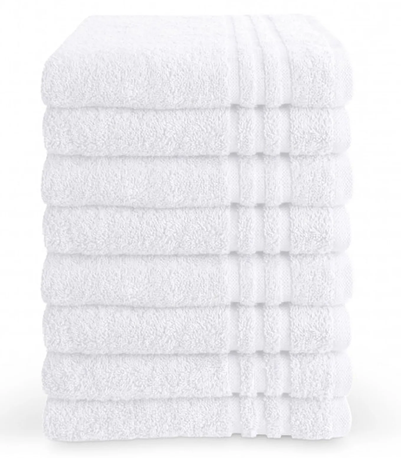 Handdoek 50 x 100 cm Wit - 10 stuks