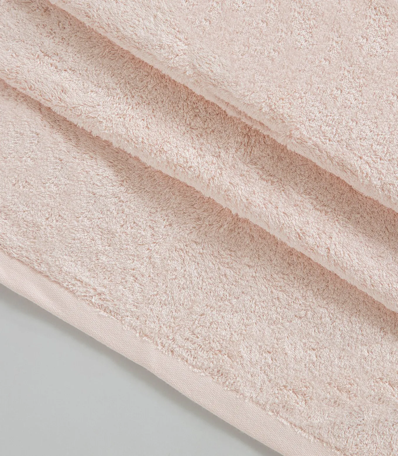 Handdoek Solid 30x50 cm Lichtroze