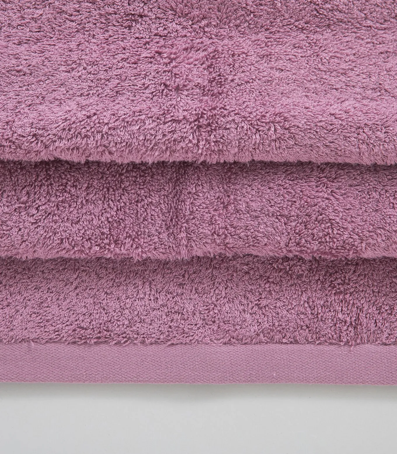 Handdoek Solid 30x50 cm Orchidee