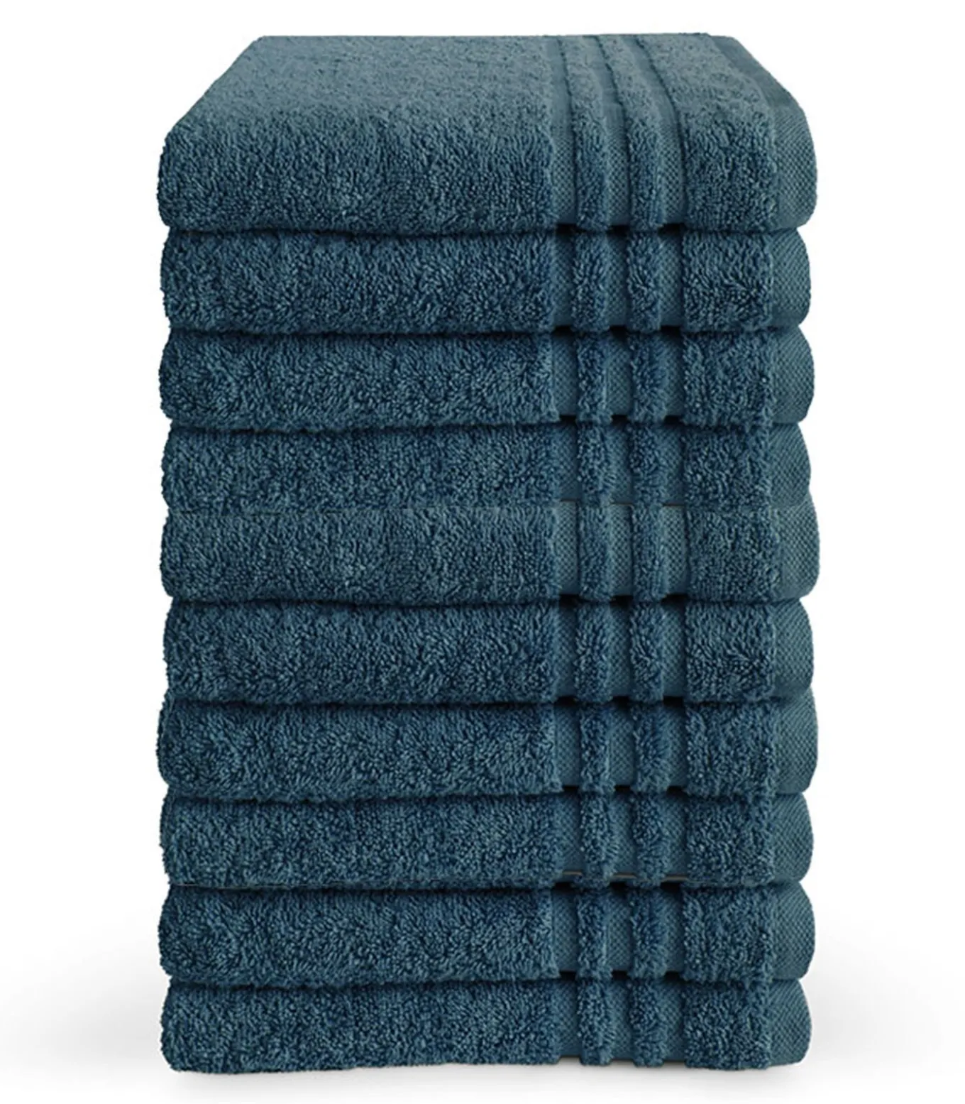 Handdoek 50x100 cm Donkerblauw - 10 stuks