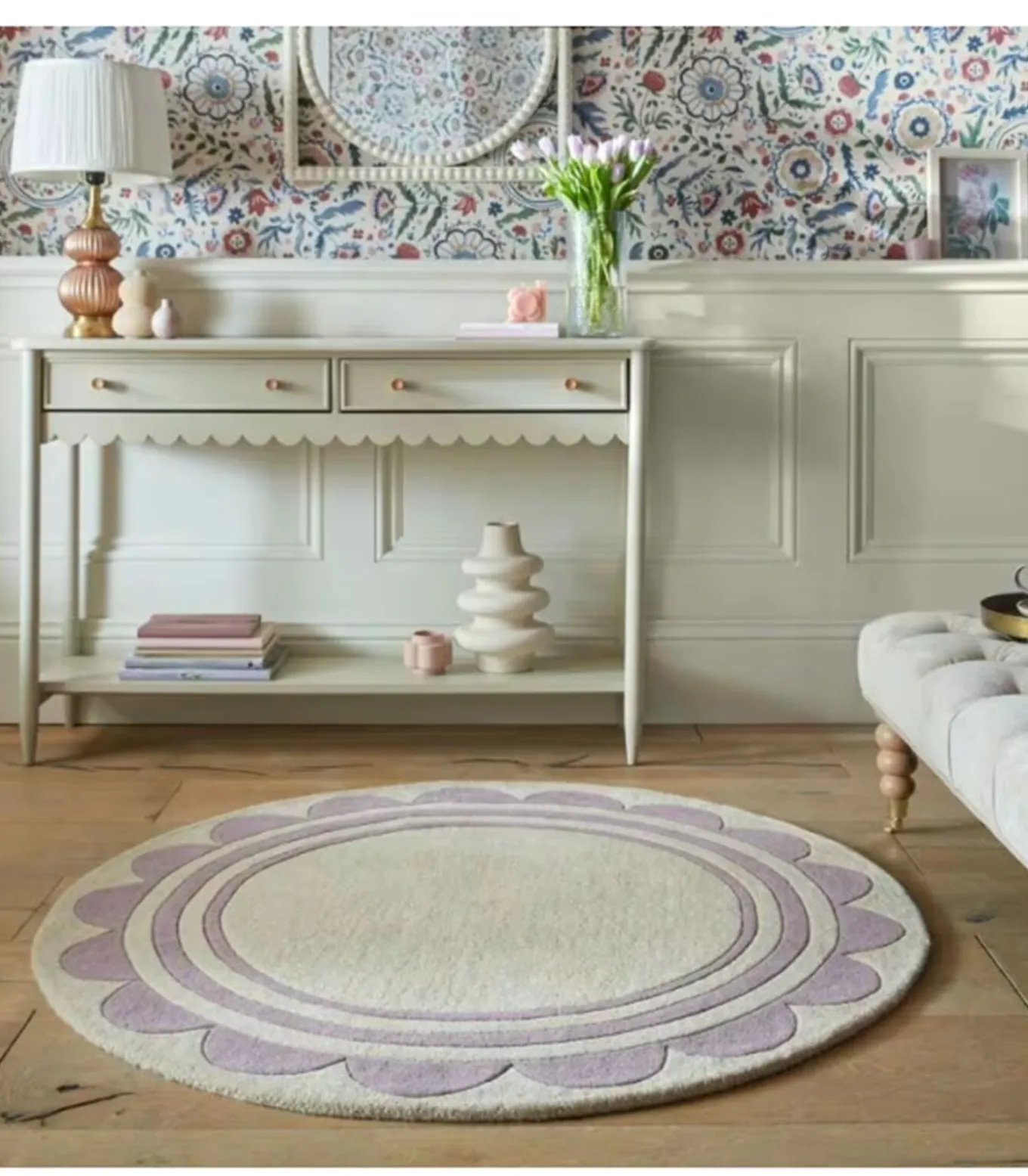 Handgemaakt wollen tapijt MADISON