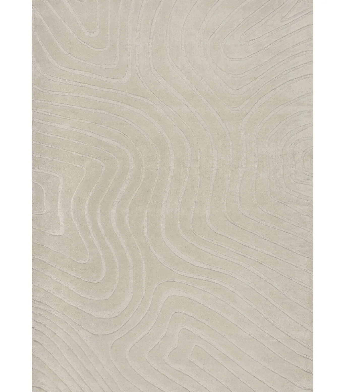 Handgetuft puur wollen tapijt ALLAY