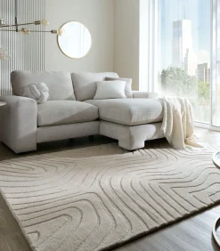 Handgetuft puur wollen tapijt ALLAY