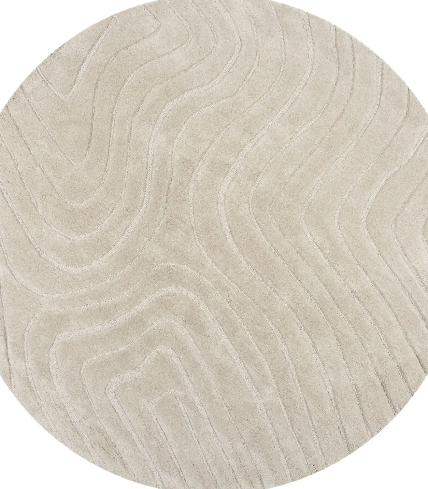 Handgetuft puur wollen tapijt ALLAY