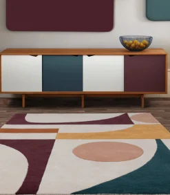 Handgetuft wollen tapijt MINGLE