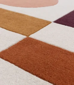 Handgetuft wollen tapijt MINGLE