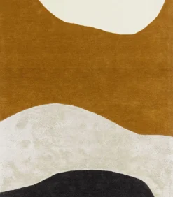 Handgetuft wollen tapijt MOKA