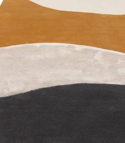 Handgetuft wollen tapijt MOKA