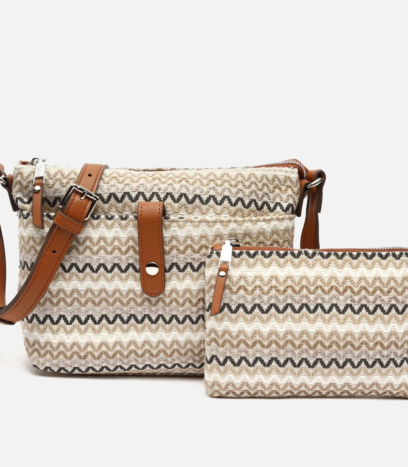 Handtas Vrouw Tarvos Beige