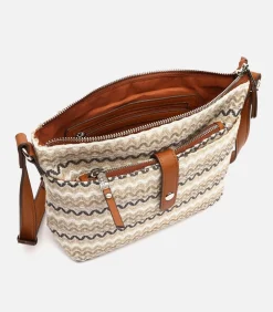 Handtas Vrouw Tarvos Beige
