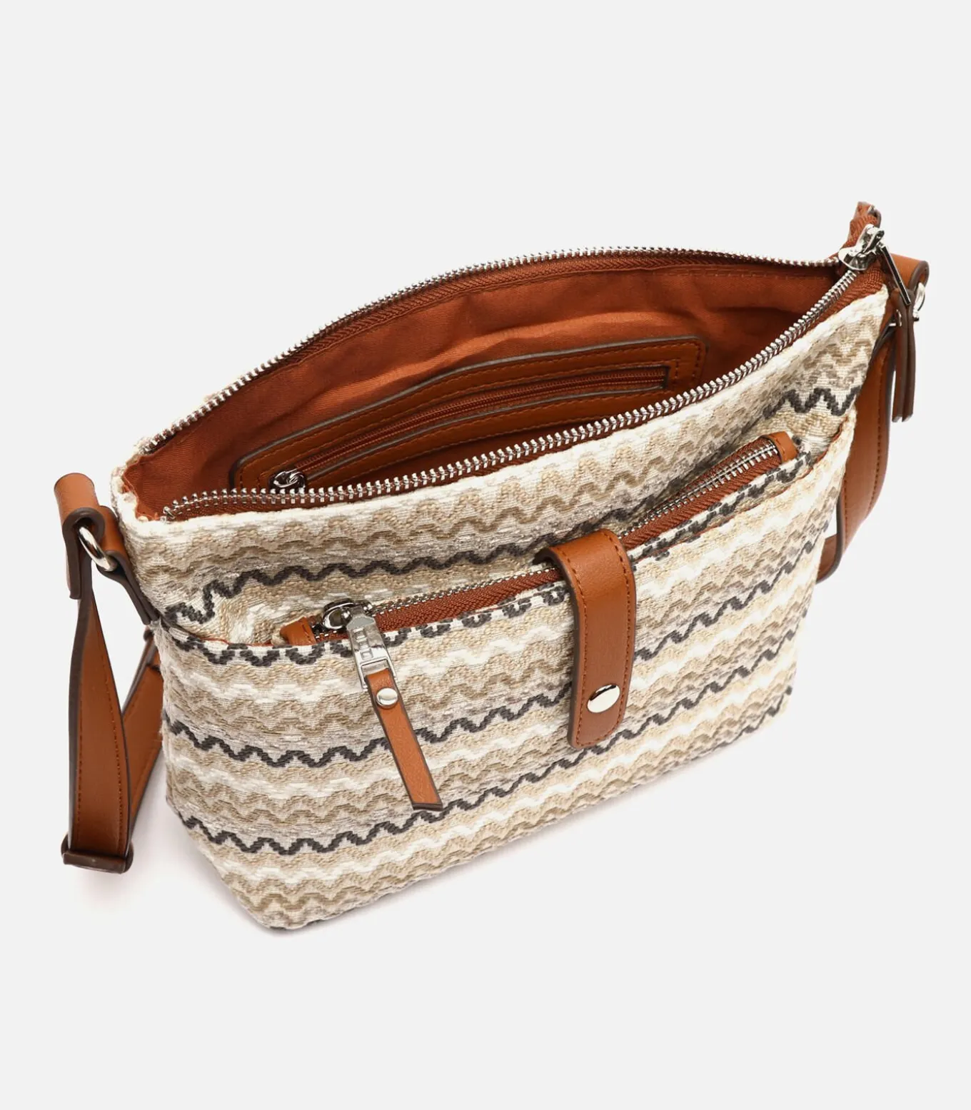 Handtas Vrouw Tarvos Beige