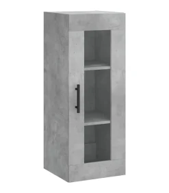 Hangkast 34,5x34x90 cm betongrijs
