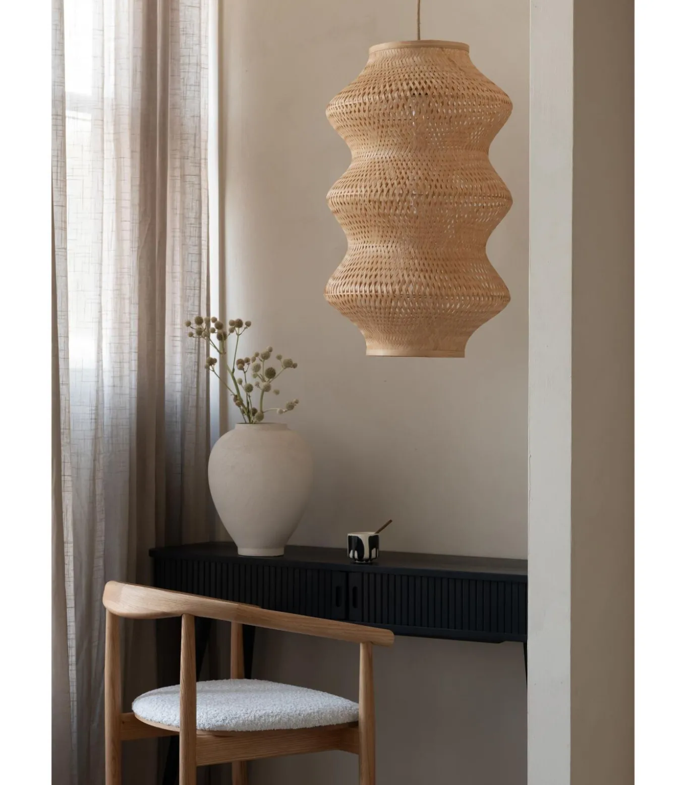 Hanglamp Barbados - Naturel - Ø40cm