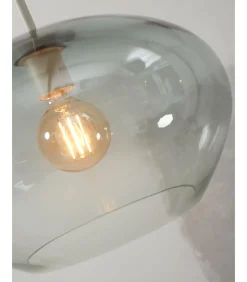 Hanglamp Bologna - Grijs - 35x35x23cm