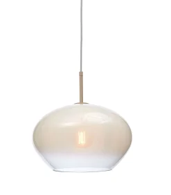 Hanglamp Bologna - Wit - 35x35x23cm